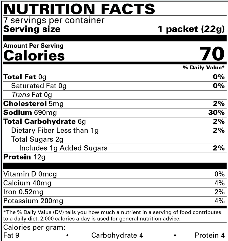Chicken Noodle Protein Soup