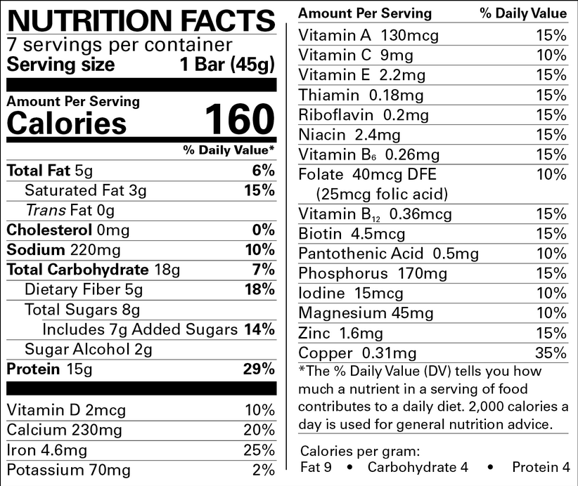 Cinnamon Crisp n Crunch Protein Bars
