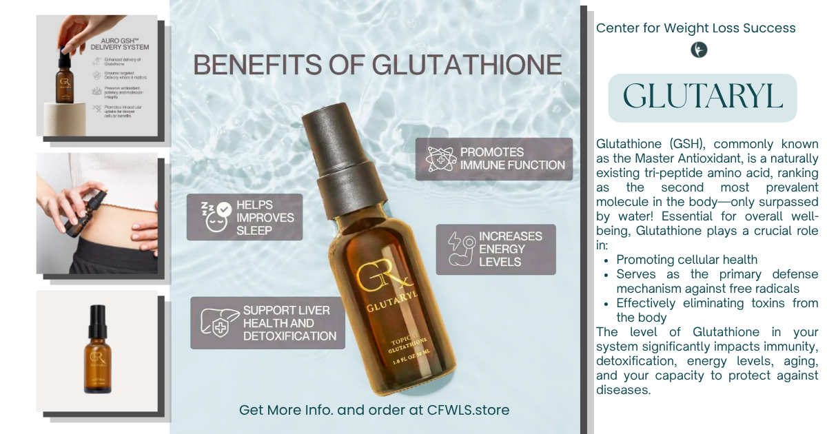 Glutaryl: Antioxident Glutathione Spray