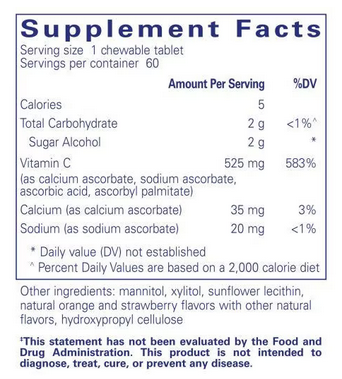 Vitamin C Chewables - 60