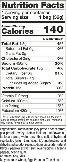 BBQ Protein Chips - 15g