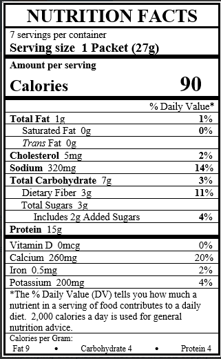 Chocolate Protein Shake & Pudding Mix