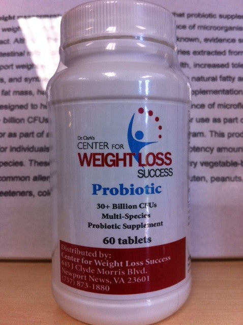 Probiotic - 60 Chewable Tabs – Center for Weight Loss Success