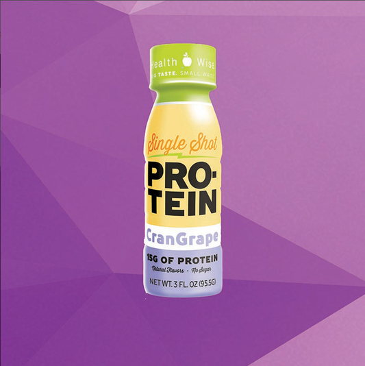 Single Shot 15g Protein CranGrape 3 oz Drink