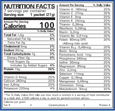 Advanced Strawberry Shakes and Puddings 15g